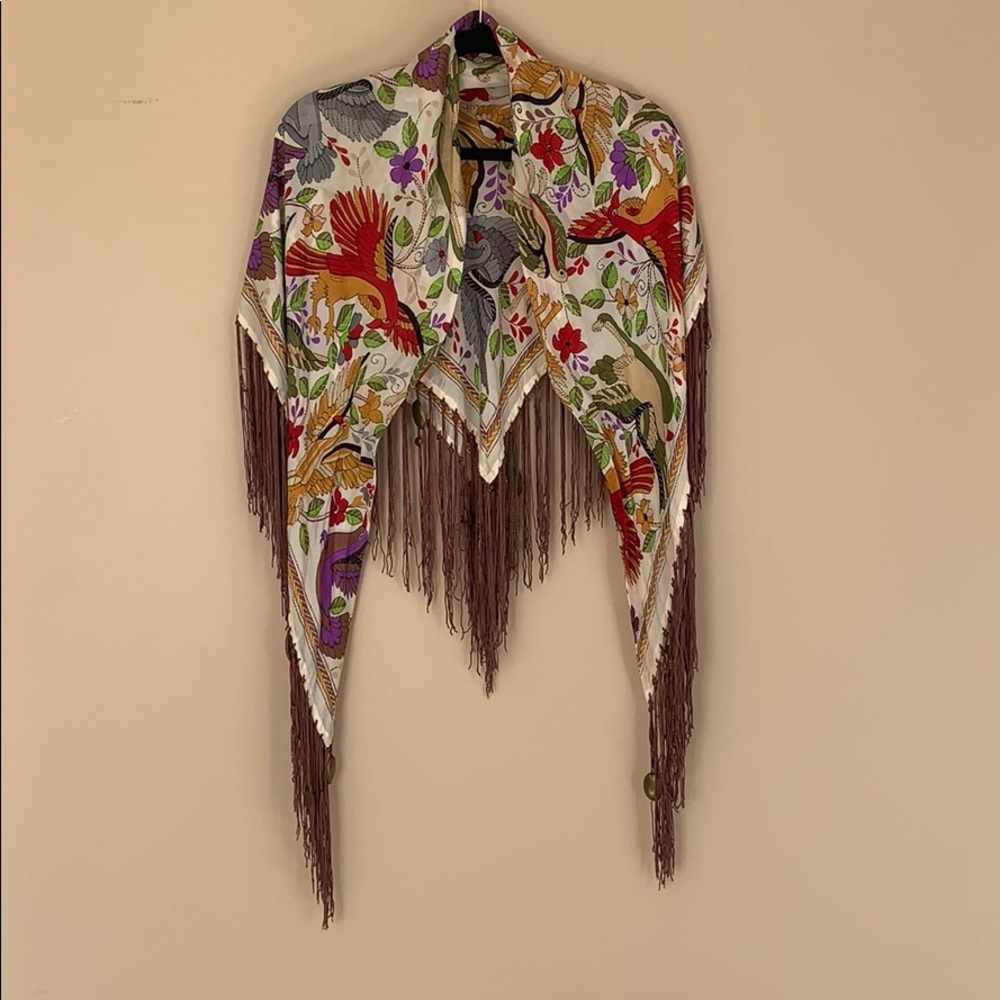 Anthropologie Satin Scarf